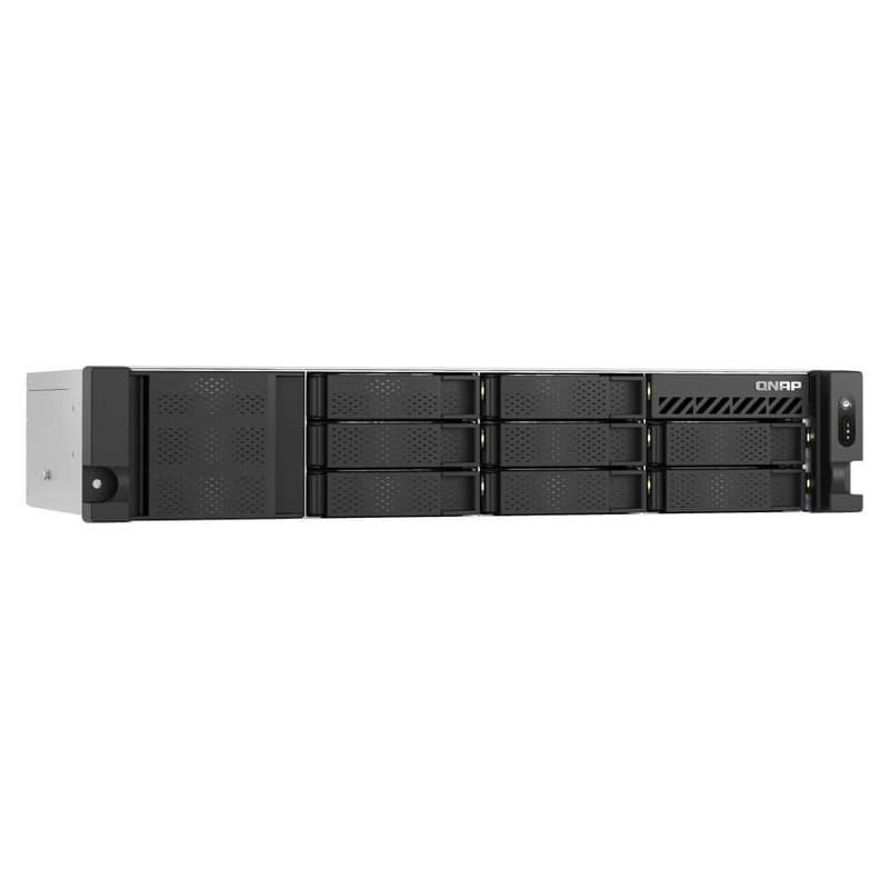 QNAP TS-855eU-RP-8G (8core 2,8GHz, 8GB RAM, 8x SATA, 2x 2,5GbE, 2x M.2 NVMe, 2x PCIe, malá hĺbka) 2