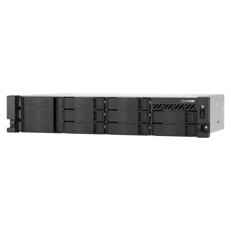QNAP TS-855eU-RP-8G (8core 2,8GHz, 8GB RAM, 8x SATA, 2x 2,5GbE, 2x M.2 NVMe, 2x PCIe, malá hĺbka) 6