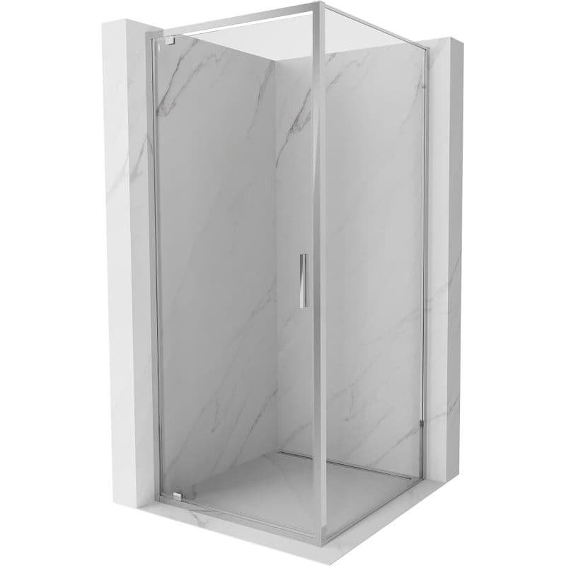 MEXEN/S - Exo sprchovací kút dvere krídlové 85 x 85, transparent, chróm 8181-085-085-01-00