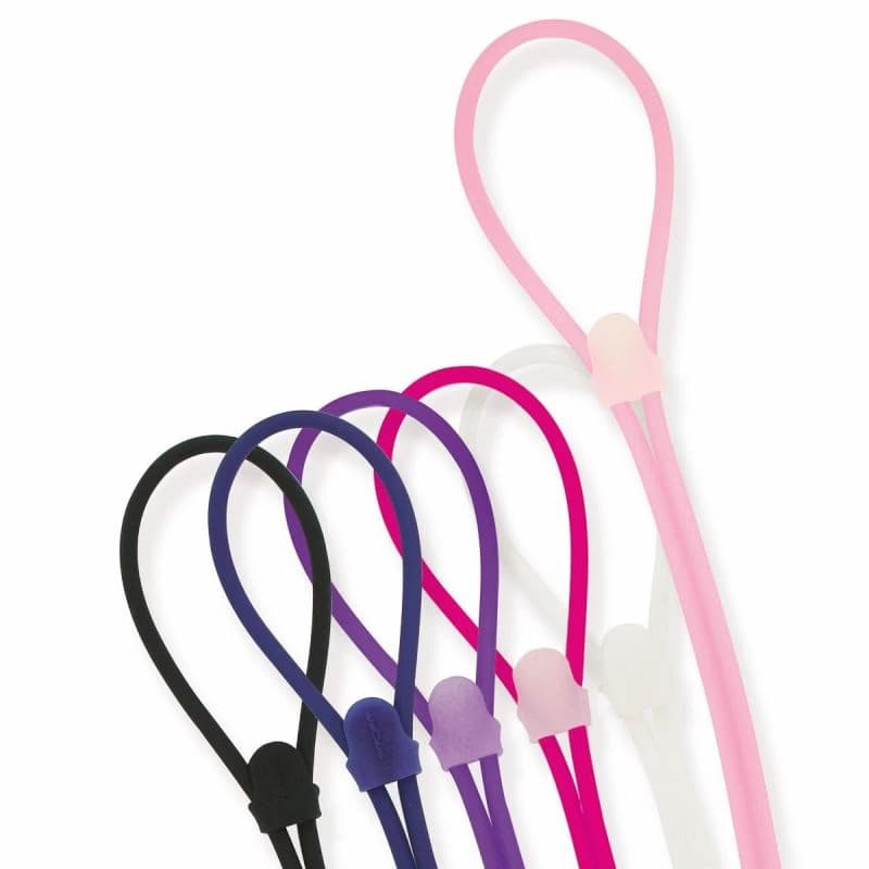 Šnúrka na okuliare CENTROSTYLE Silicon cord stopper zipp M - pink 2