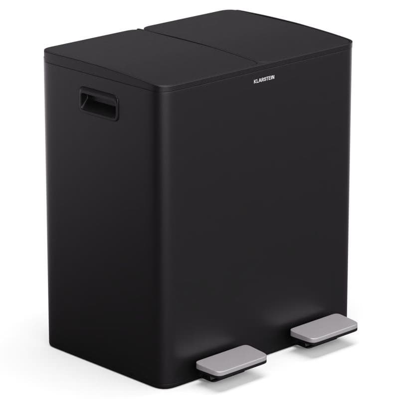 Klarstein EcoVista, odpadkový kôš s kompostérom, 40 l + 3 l/kôš + kompostér, Soft-Close 1