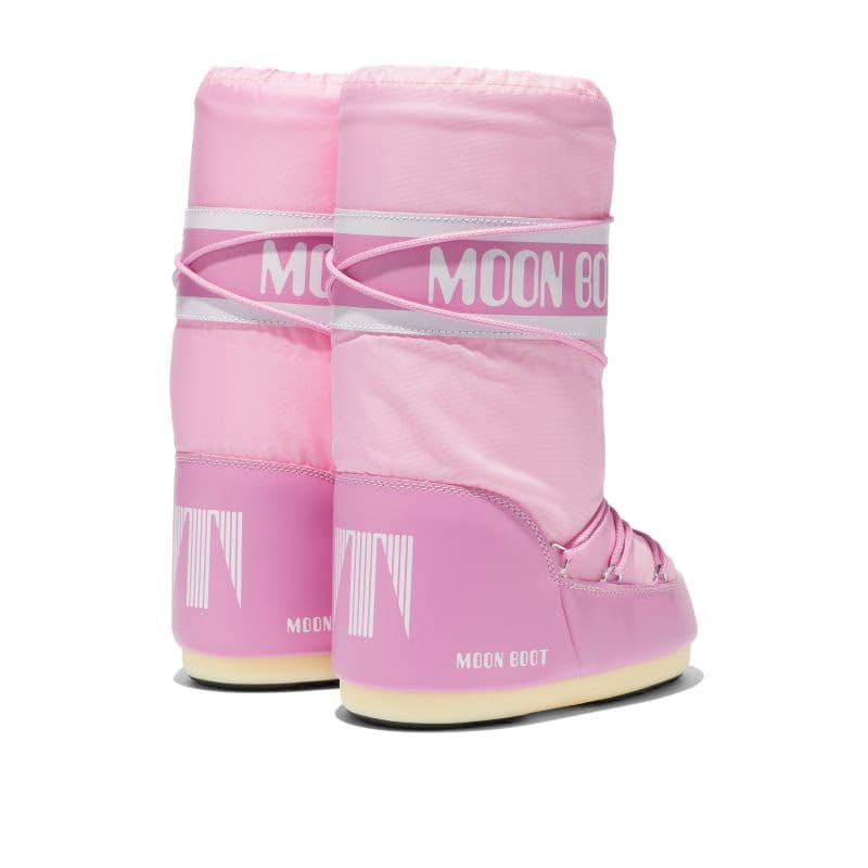 Vysoké zimné topánky MOON BOOT MB ICON NYLON, J001 PINK 2