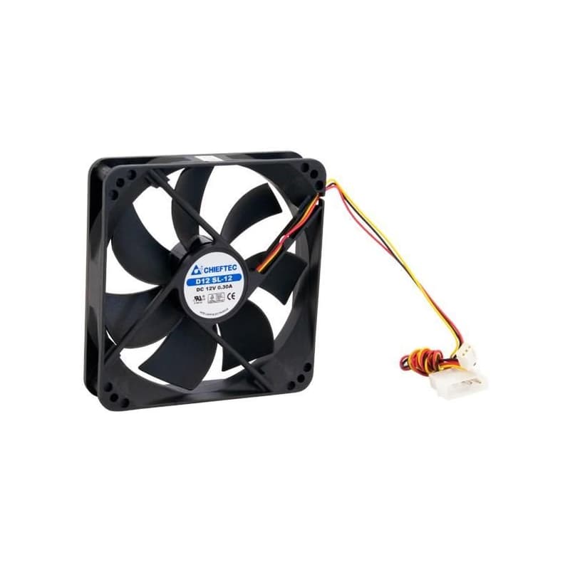 CHIEFTEC vetrák AF-1225S, 120x120x25 mm Sleeve Fan, with 3/4pin connector 1