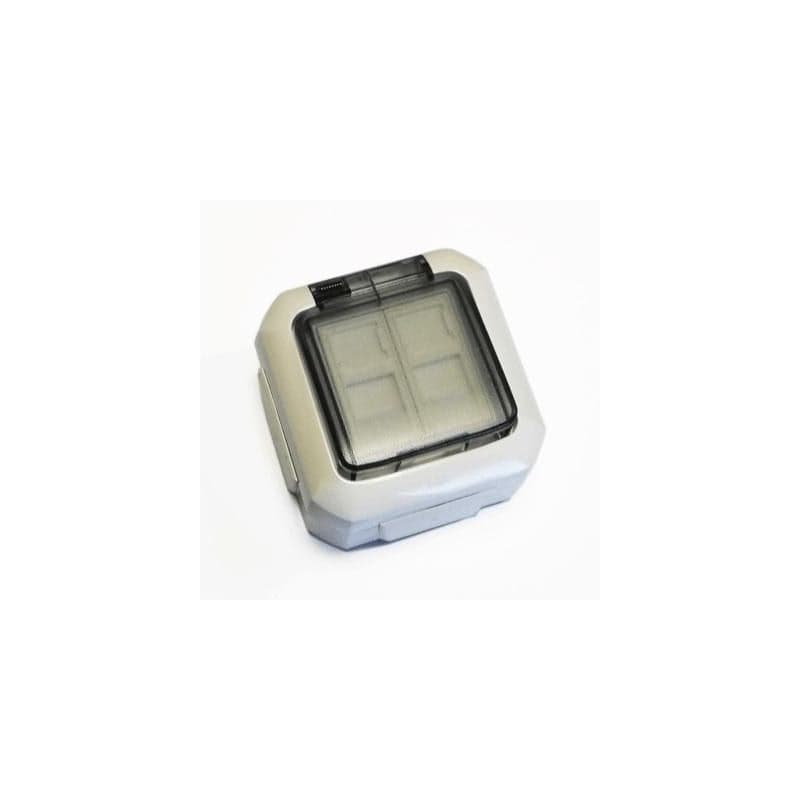 ABB Dátová zásuvka OUTDOOR IP54 UTP CAT5E 2xRJ45 1