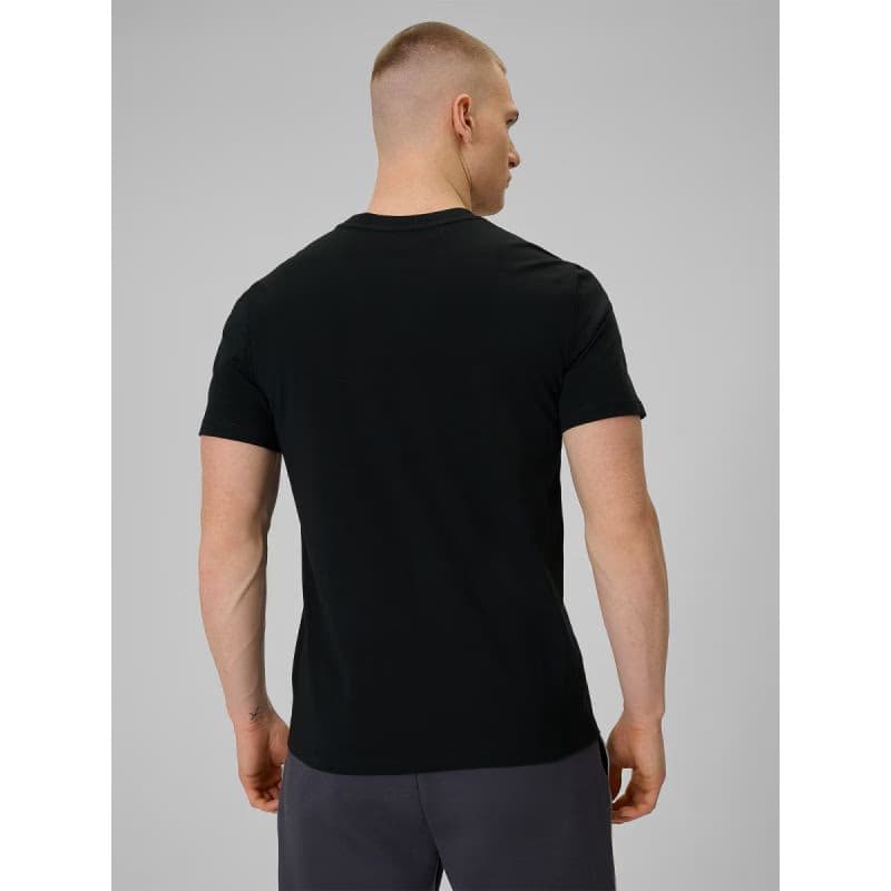Pánske tričko s krátkym rukávom 4F TSHIRT M2660-20S-DEEP BLACK 4