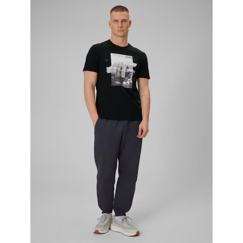 Pánske tričko s krátkym rukávom 4F TSHIRT M2660-20S-DEEP BLACK 6