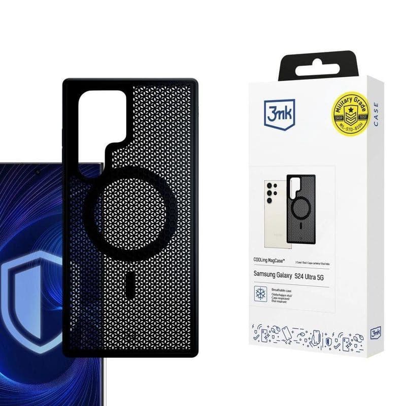 3mk ochranný kryt Cooling Magcase pre Samsung Galaxy S24 Ultra 1