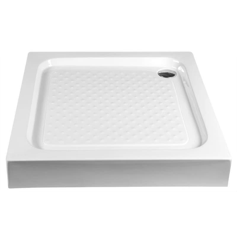 AQUALINE - Sprchová samonosná vanička akrylátová, štvorec 80x80x15cm BTTQ80 2