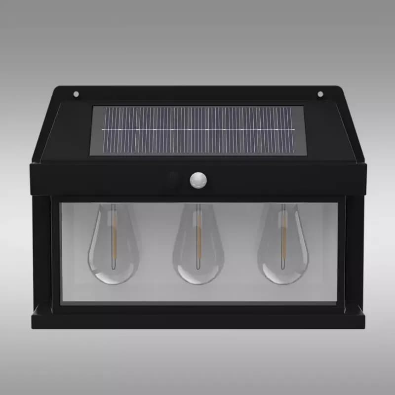Nástenná lampa solárna snímač pohybu Pir Talin 3 46826 KD3 1
