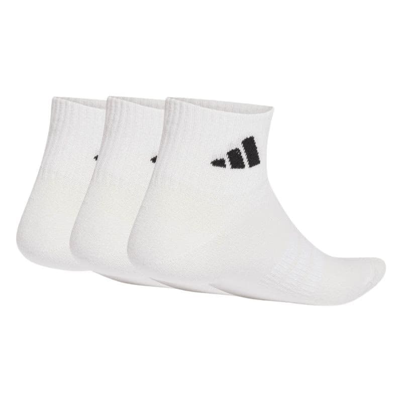 Ponožky ADIDAS 3PACK-T ESS ANK 3P WHITE WHITE BLACK 2