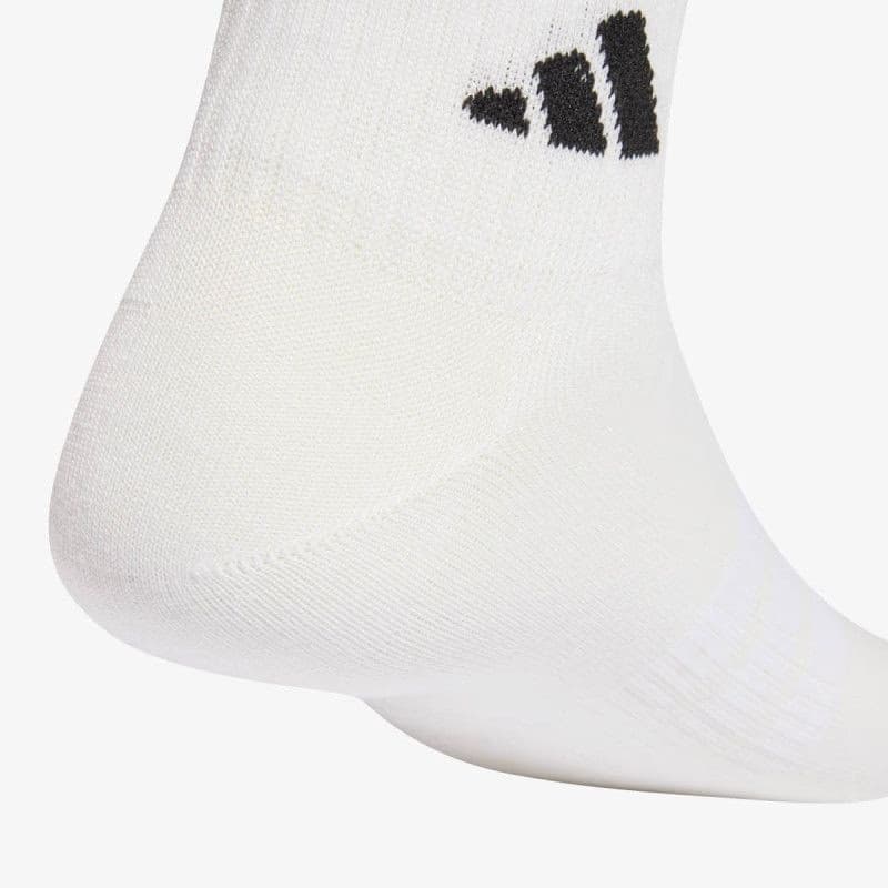 Ponožky ADIDAS 3PACK-T ESS ANK 3P WHITE WHITE BLACK 4