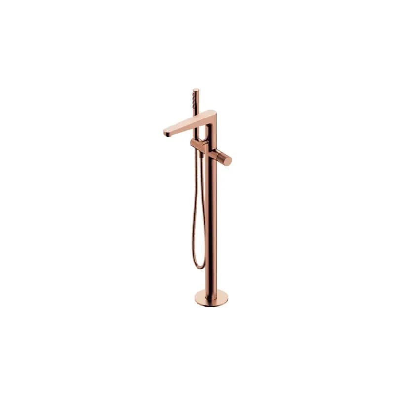 OMNIRES - CONTOUR stojanková vaňová batéria, kartáčovaná meď CT8033CPB