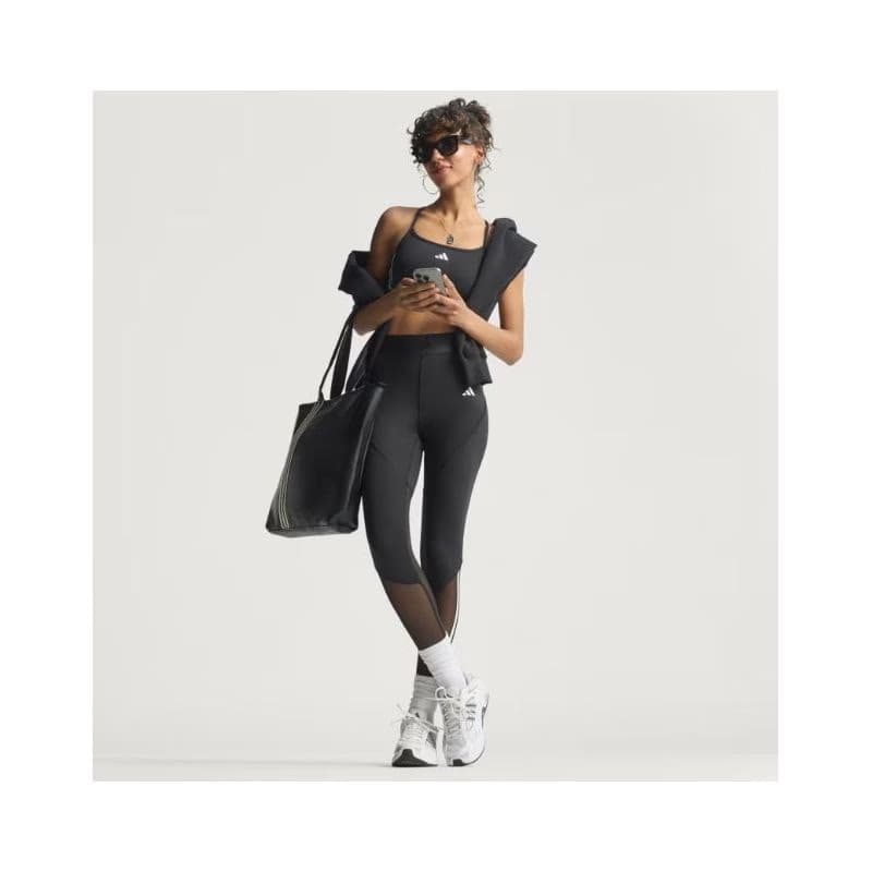 Dámske legíny ADIDAS HYGLM 1 1 L BLACK WHITE 4