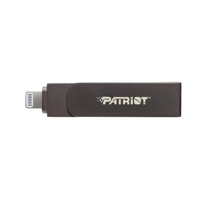Patriot iLuxe Stick C MFi/128GB/USB 3.2/Lightning + USB-C/Čierna 3