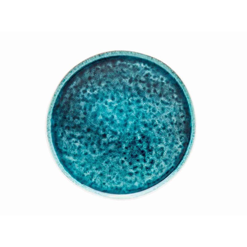 Mustique tanier modrý Ø27 cm
