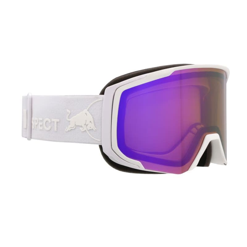 Lyžiarske okuliare RED BULL SPECT JIBB-04PU2, white orange with purple mirror 2
