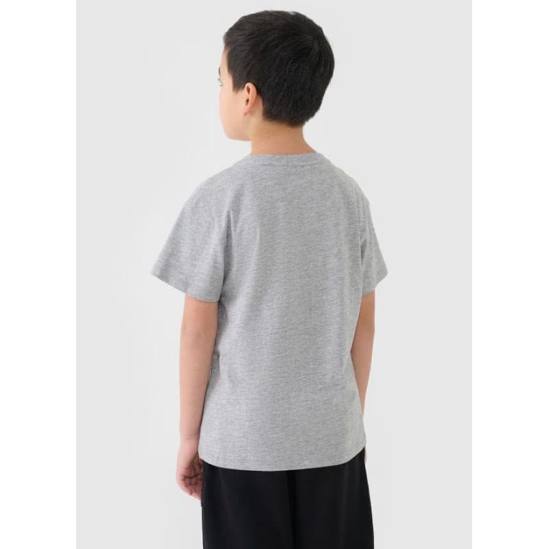 Chlapčenské tričko s krátkym rukávom 4F JUNIOR TSHIRT M2331-25M-GREY MELANGE 3