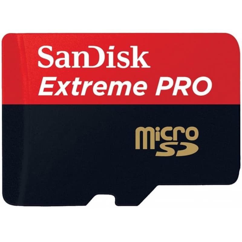 SanDisk MIcroSDHC karta 32GB Extreme PRO (100MB/s, Class 10 UHS-I V30) + adaptér 5