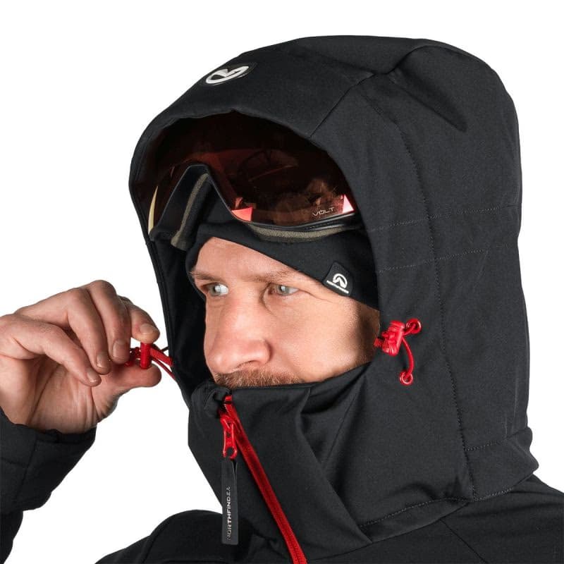 Pánska lyžiarska bunda NORTHFINDER BARTALAN-277blackred 6