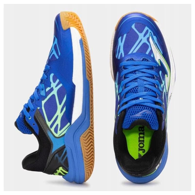 Pánska halová obuv JOMA V6.2 2504 royal blue fluor green 4