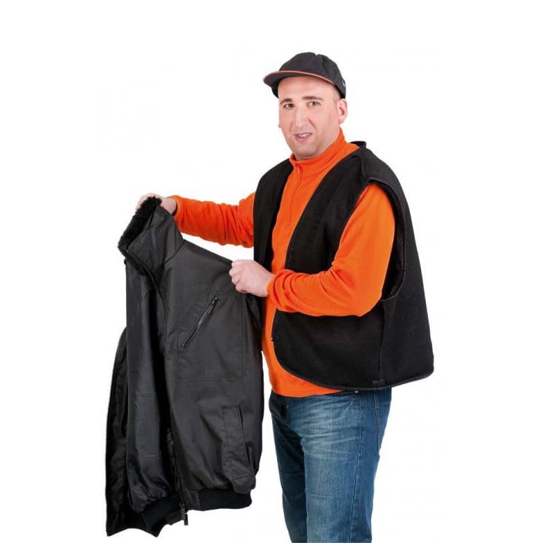 PILOT bunda čierna XL 6