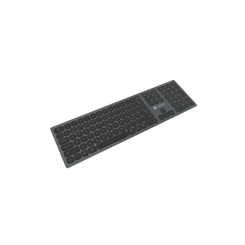 Natec klávesnica DOLPHIN/Bezdrôtová Bluetooth/SK-SK layout/Sivá 3