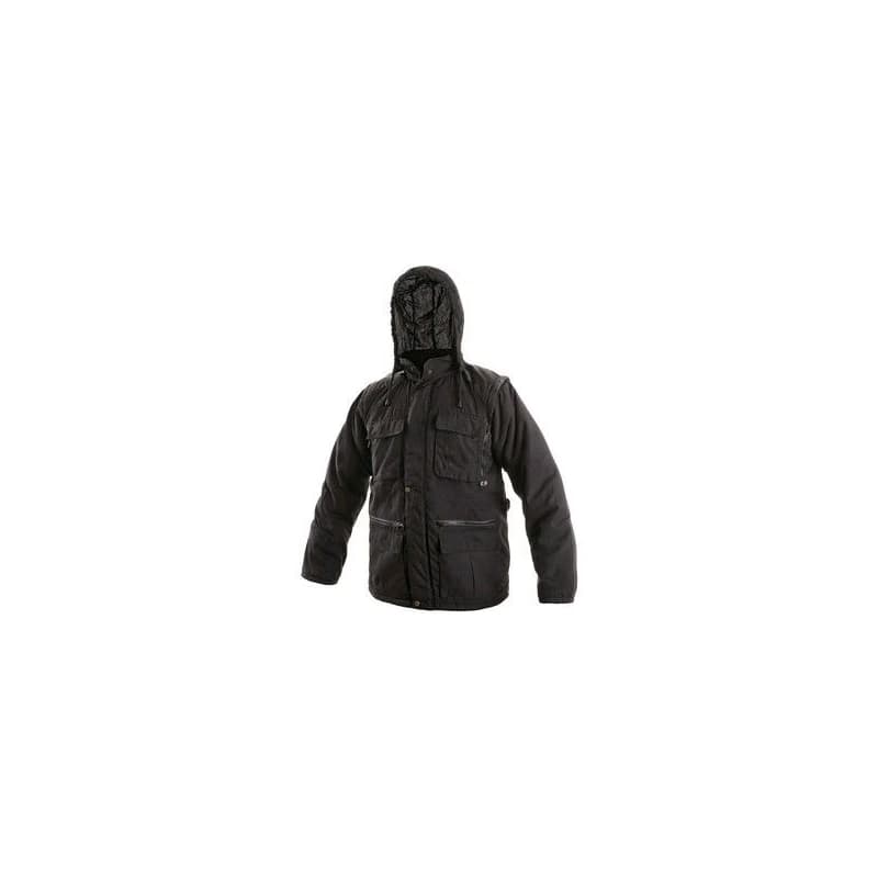 Pánska zimná bunda GEORGIA, čierna, veľ. 2XL 6