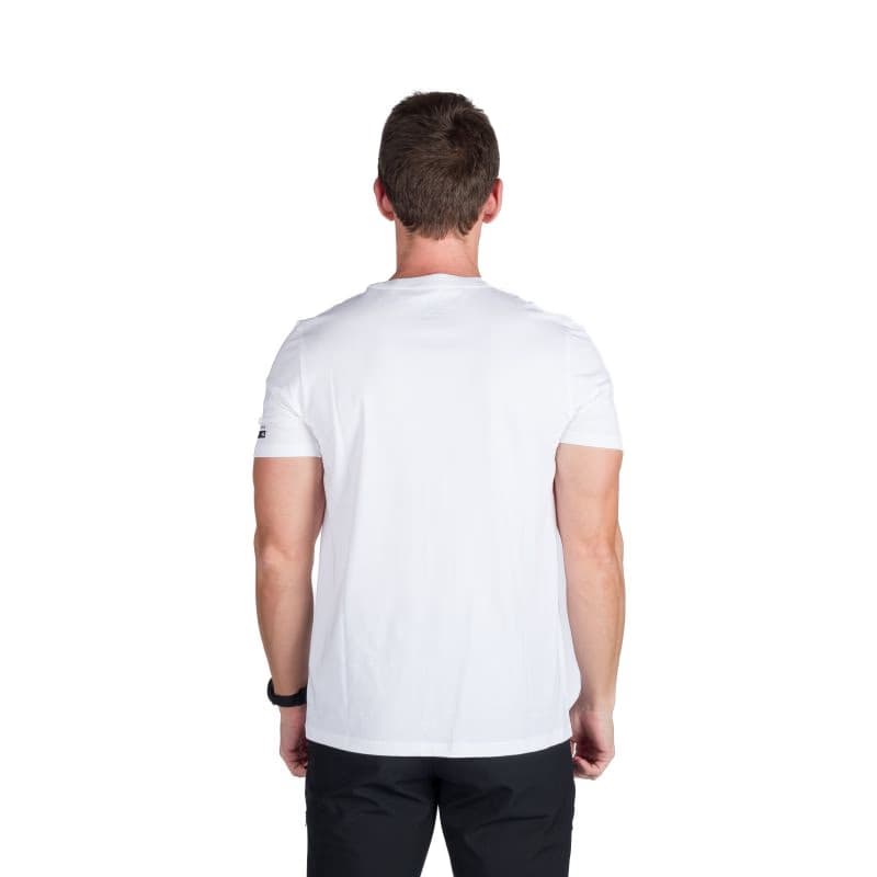 Pánske turistické tričko s krátkym rukávom NORTHFINDER FRANZ-377white 3