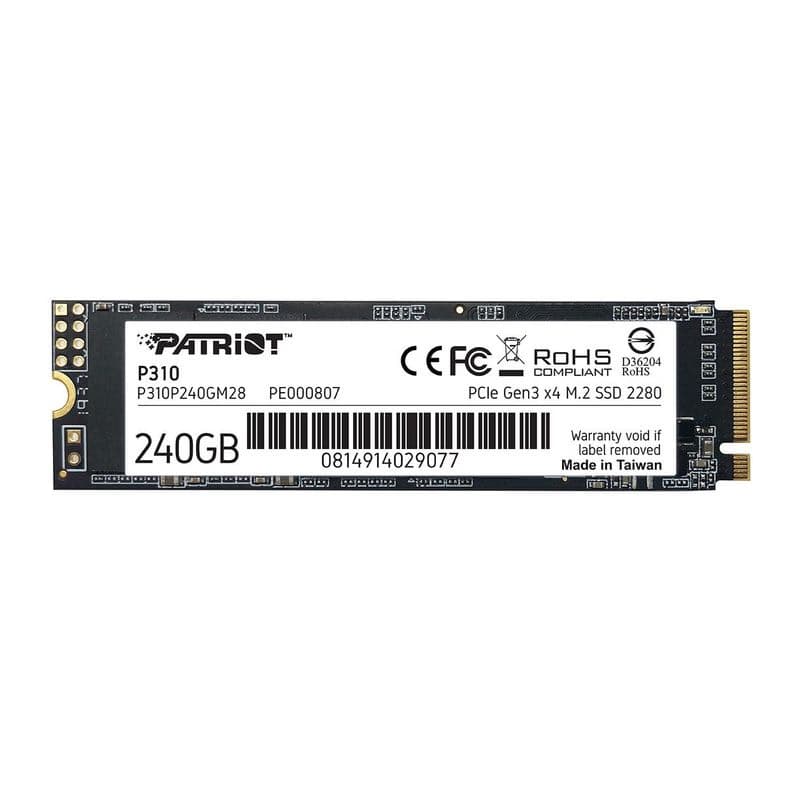 PATRIOT P310/240GB/SSD/M.2 NVMe/5R 1