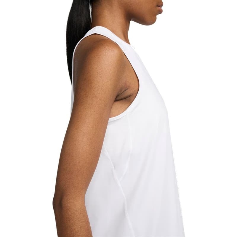 Dámske tréningové tielko NIKE W NK ONE CLASSIC DF TANK-100-White 4