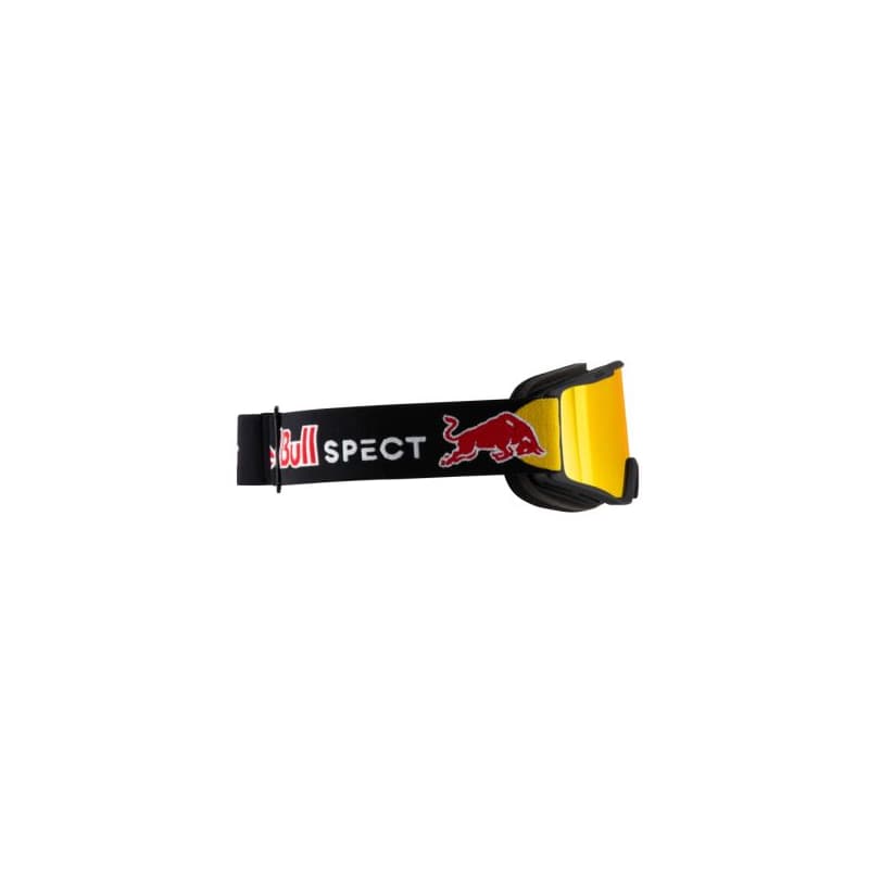 Lyžiarske okuliare RED BULL SPECT NEON 02RE2, black brown with red mirror