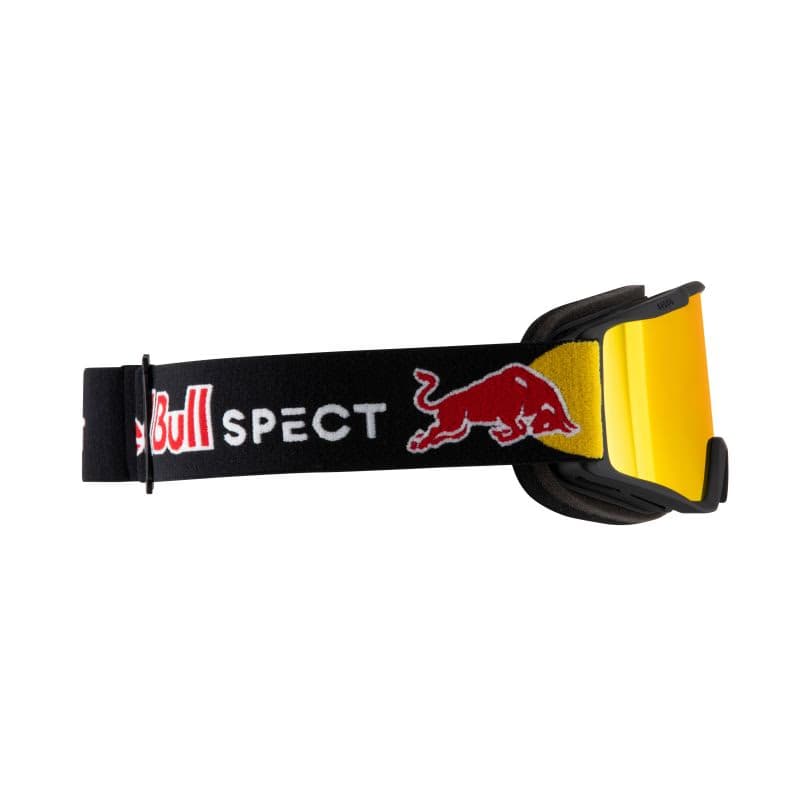 Lyžiarske okuliare RED BULL SPECT NEON 02RE2, black brown with red mirror 4