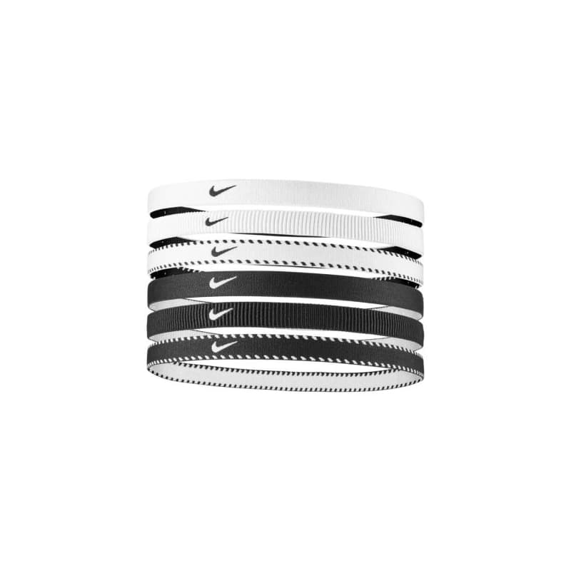Čelenka NIKE FLEX CLASSIC HEADBANDS 6PK WHITE BLACK WHITE 1