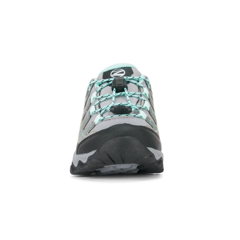 Dievčenská nízka turistická obuv TREZETA Thunder WP Jr grey green 3