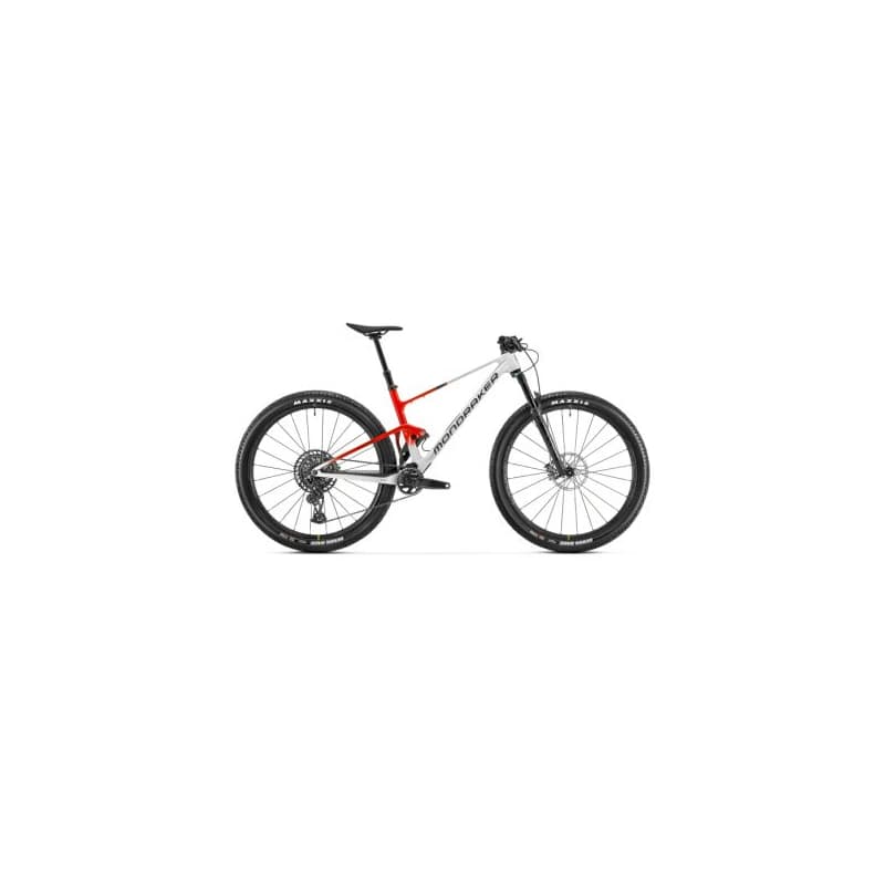 Horský bicykel MONDRAKER F-Podium Carbon R, bunker grey flame red vortex grey