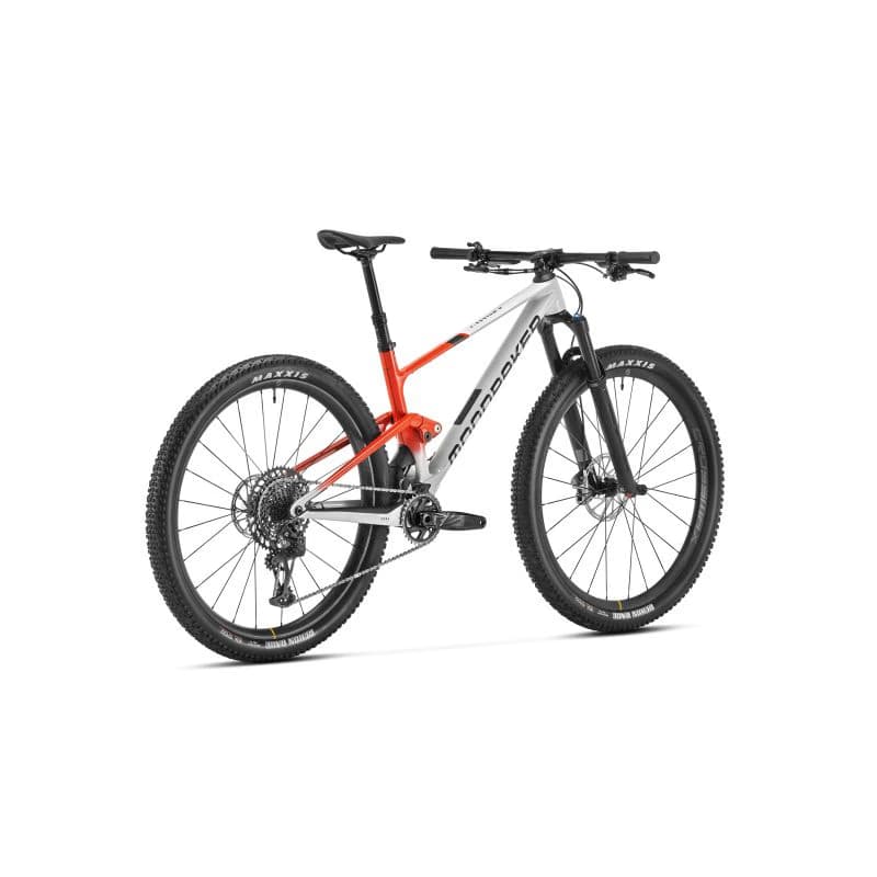 Horský bicykel MONDRAKER F-Podium Carbon R, bunker grey flame red vortex grey 3