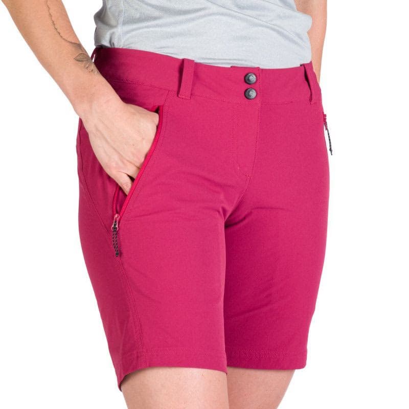 Dámske turistické kraťasy NORTHFINDER GLENDA-510-cherry 5