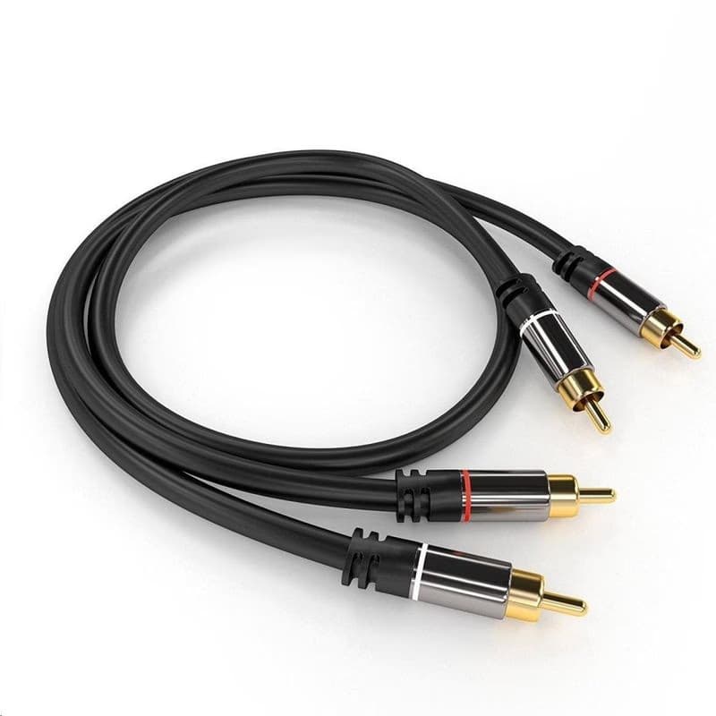 PREMIUMCORD kábel, 2x CINCH-2x CINCH M/M, 3m 3