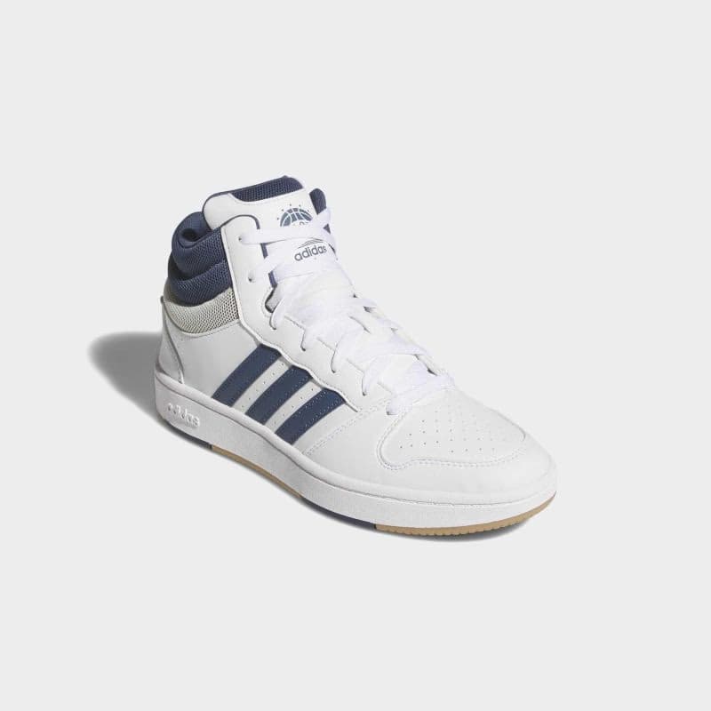Pánska rekreačná obuv ADIDAS Hoops Mid Classic M cloud white preloved ink orbit grey 2