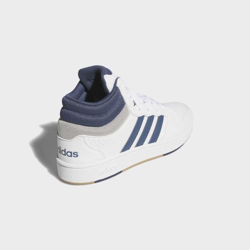 Pánska rekreačná obuv ADIDAS Hoops Mid Classic M cloud white preloved ink orbit grey 4