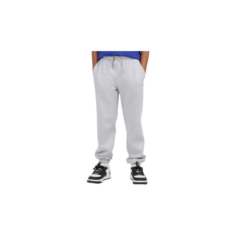 Chlapčenské tepláky 4F JUNIOR TROUSERS CAS M1188-25M-GREY MELANGE 1