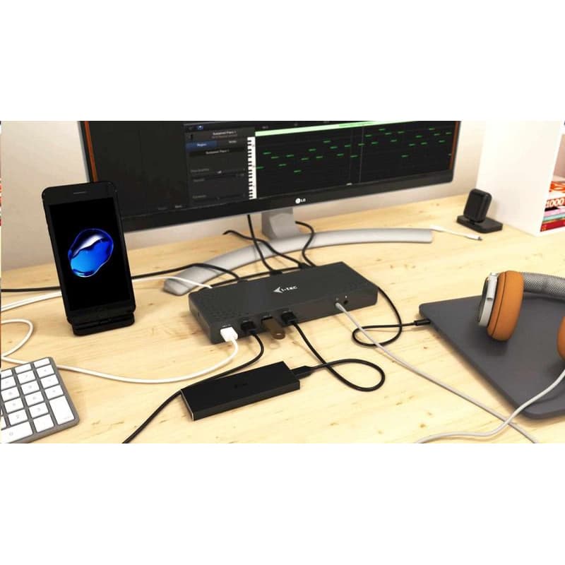 i-tec USB 3.0 / USB-C 5K Univerzálna dokovacia stanica 4