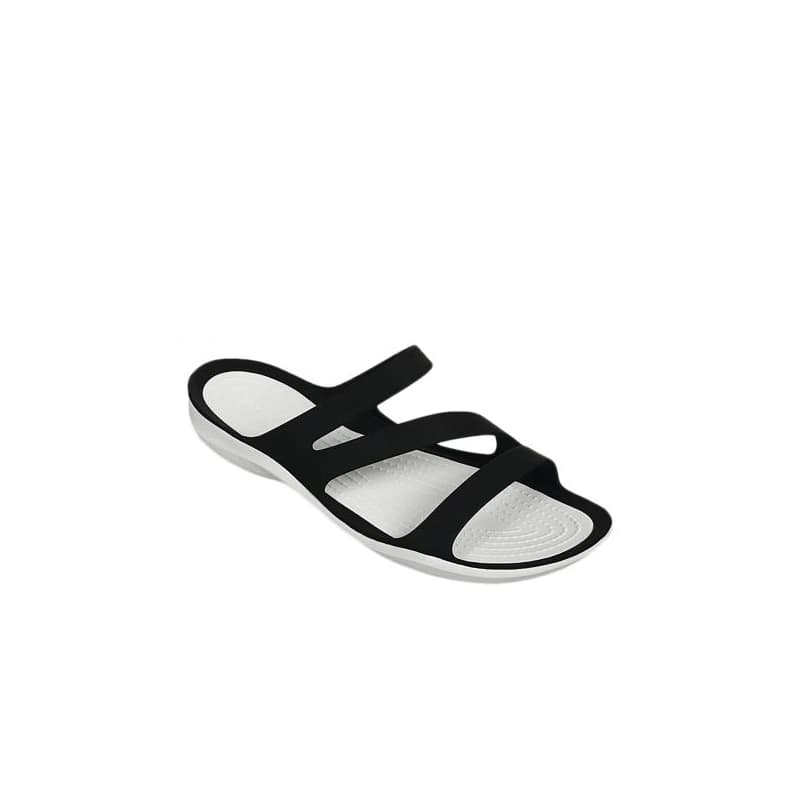 Dámske šlapky (plážová obuv) CROCS Swiftwater Sandal W black white 1
