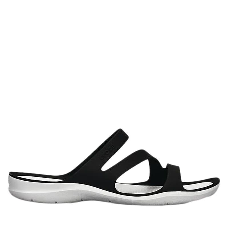 Dámske šlapky (plážová obuv) CROCS Swiftwater Sandal W black white 2