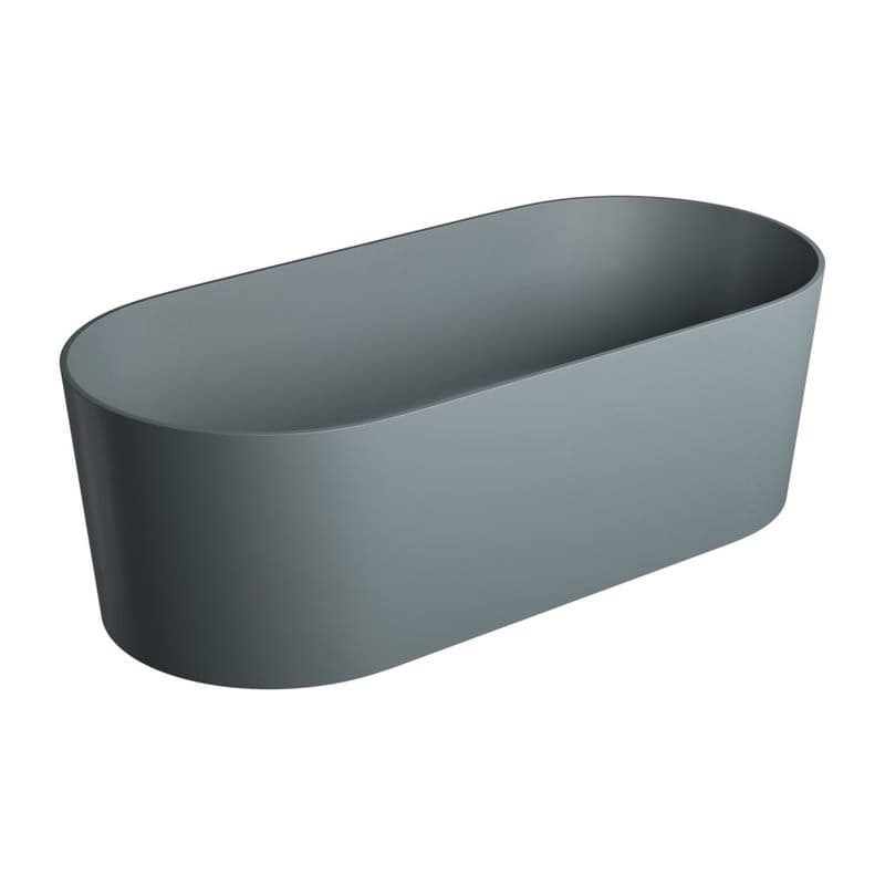 OMNIRES - OVO PZ+ voľne stojaca vaňa, 160 x 75 cm ash grey /AG/ OVOWWAG 1
