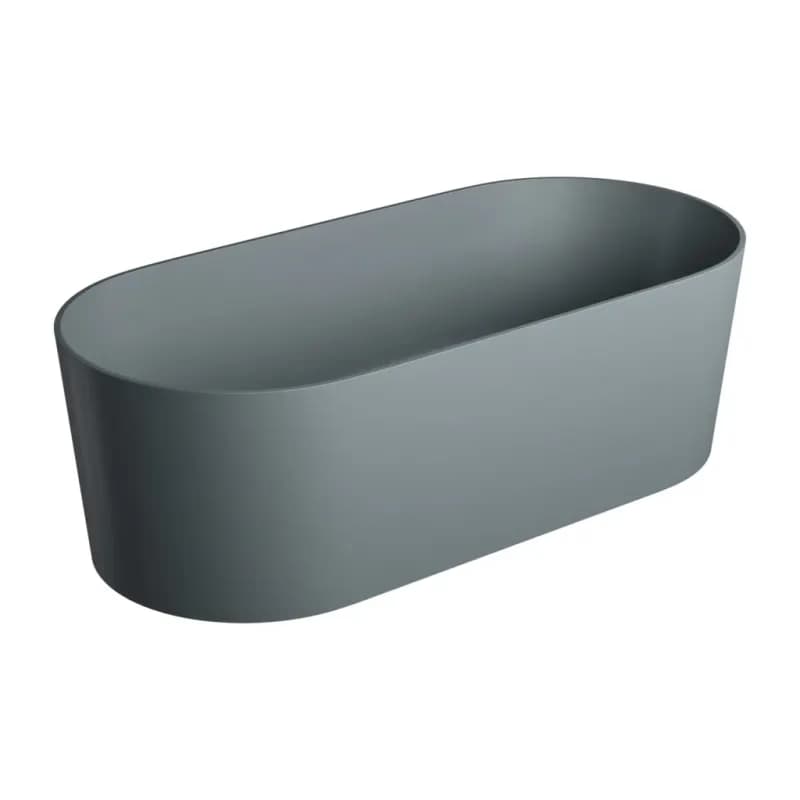 OMNIRES - OVO PZ+ voľne stojaca vaňa, 160 x 75 cm ash grey /AG/ OVOWWAG 4