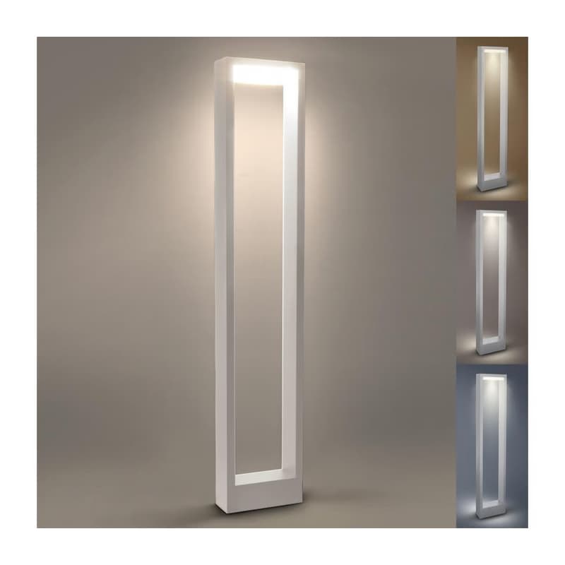 Brilagi - LED Vonkajšia lampa RAGUSA LED/7W/230V 3000/4000/6000K biela IP54 80 cm WO-HR60072-800-OEM-WHT