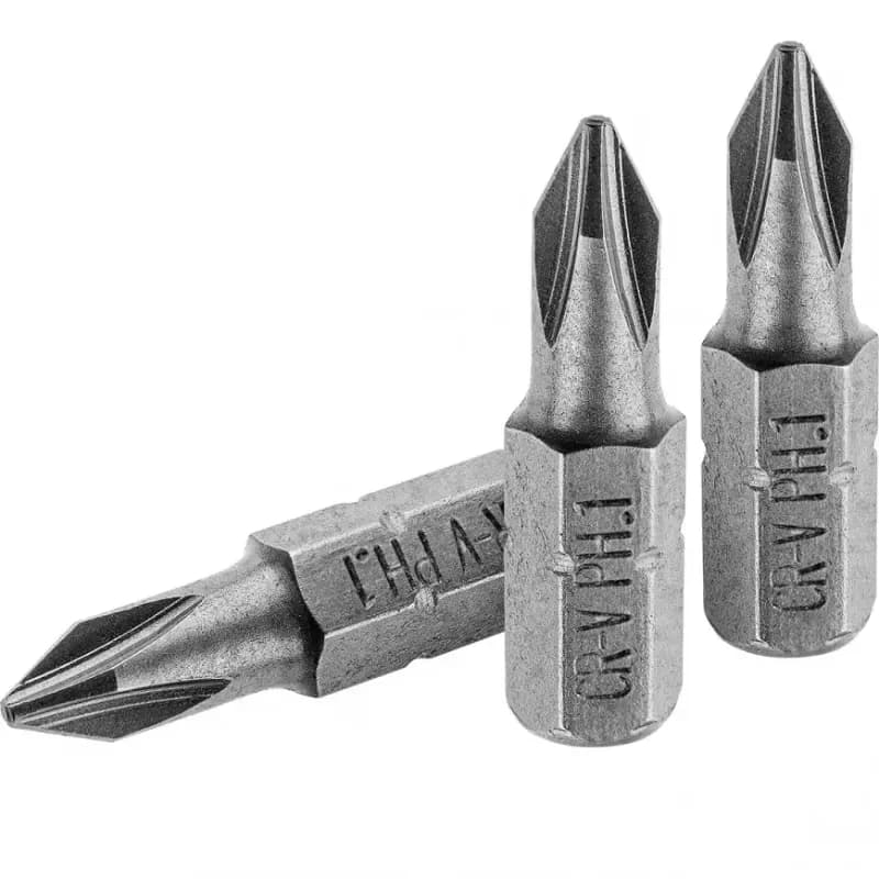 Krížový bit, PH1 x 25 mm, 3 ks, Drel 1