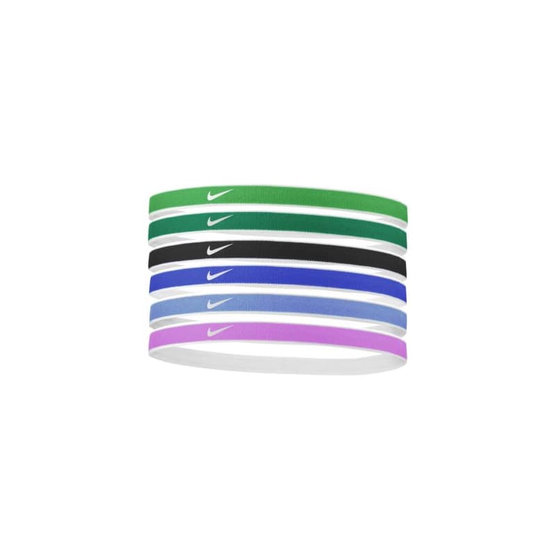 Čelenka NIKE SWOOSH HEADBANDS 6PK SG MA WH