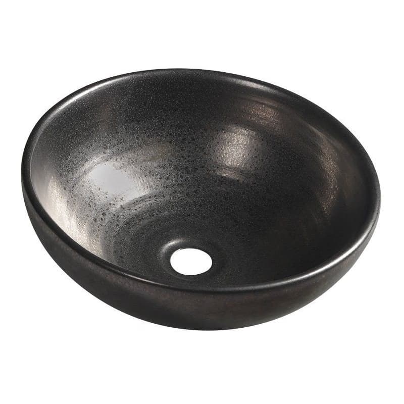 SAPHO - ATTILA keramické umývadlo, priemer 43cm, metalická meď DK010 1